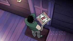Un gay paie une pizza avec son cul