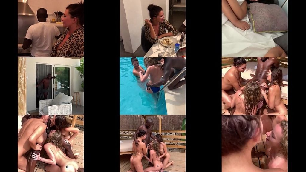 Clea et Anna réveillent un mec avec une fellation