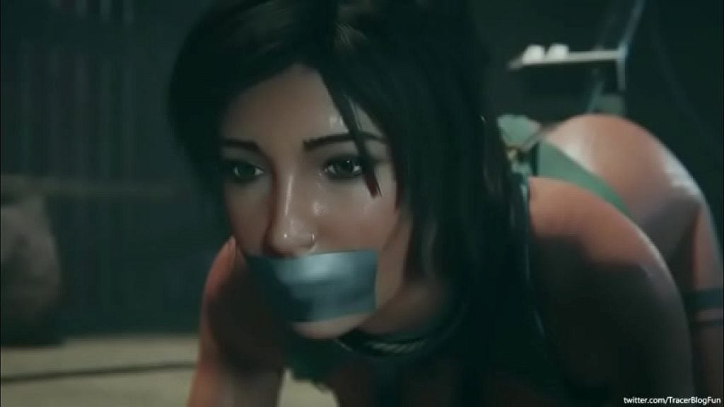 Lara Croft soumise et creampie